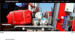 Desktop Screenshot of guvennakliyatsamsun.com